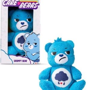 Grumpy carebear micro plush